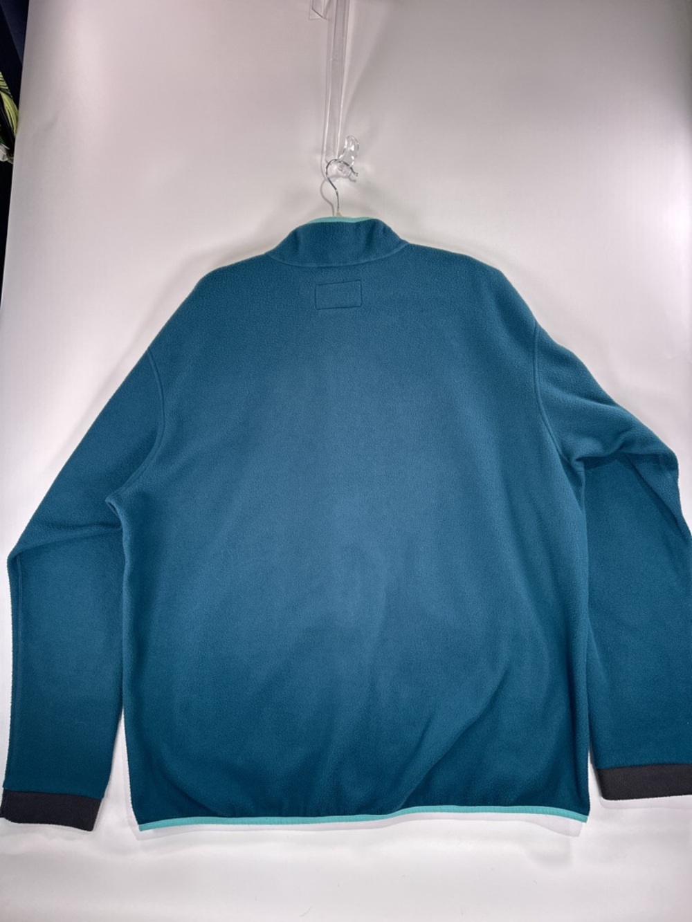 REI Co-op Mens XLT Polartec Fleece Full Zip Jacket Gorpcore Teal - Picture 10 of 14